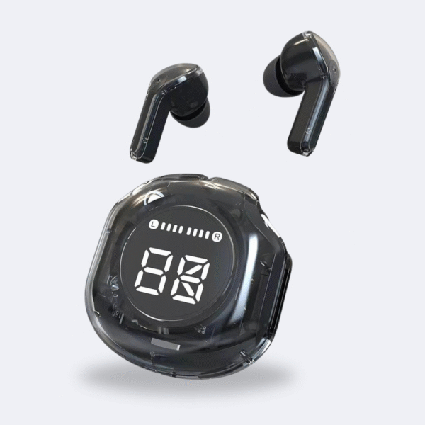 Air39 Trasparent Earbuds | Ultrapods Pro Wireless 5.3 with Display - Image 3