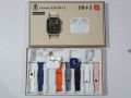 Crown 10+1 Ultra 2 ( watch +7 straps + Earbuds) Smartwatch